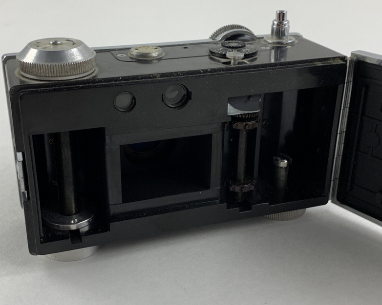 Argus Coated Cintar 50mm F3.5 Lens with Leather Case Vintage Untested No Film