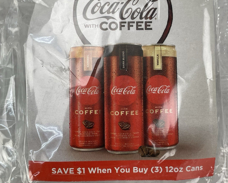Coca-Cola with Coffee Coke Branded Wired Earbuds Headphones White Lot of 10