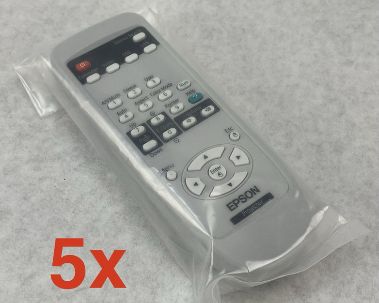 Epson 151944201 OEM Original Projector Replacement Remote Open Box Lot of 5