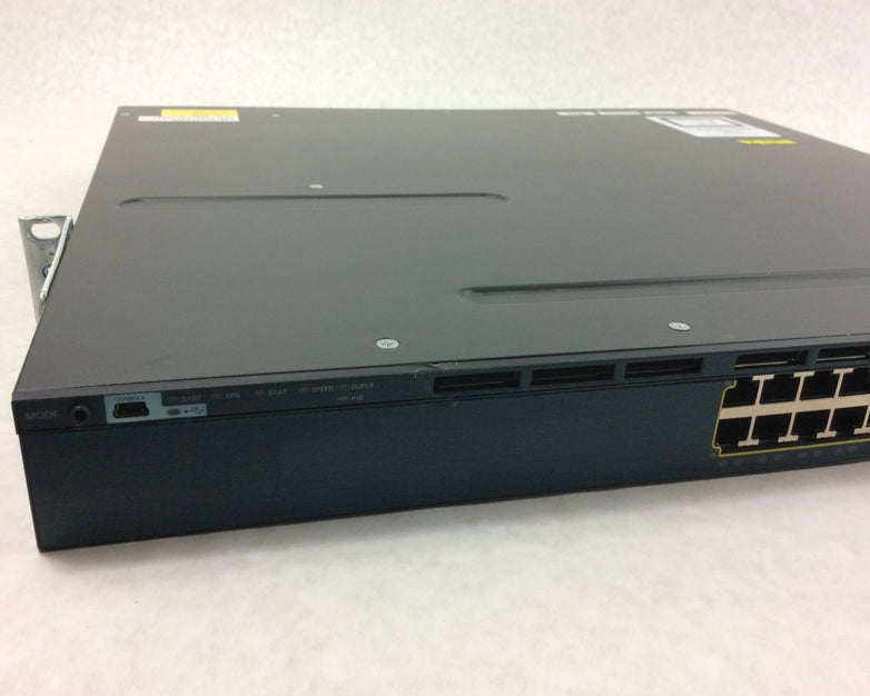 Cisco Catalyst 3560X GBE WS-C3560X-24P-S POE+ Network Switch