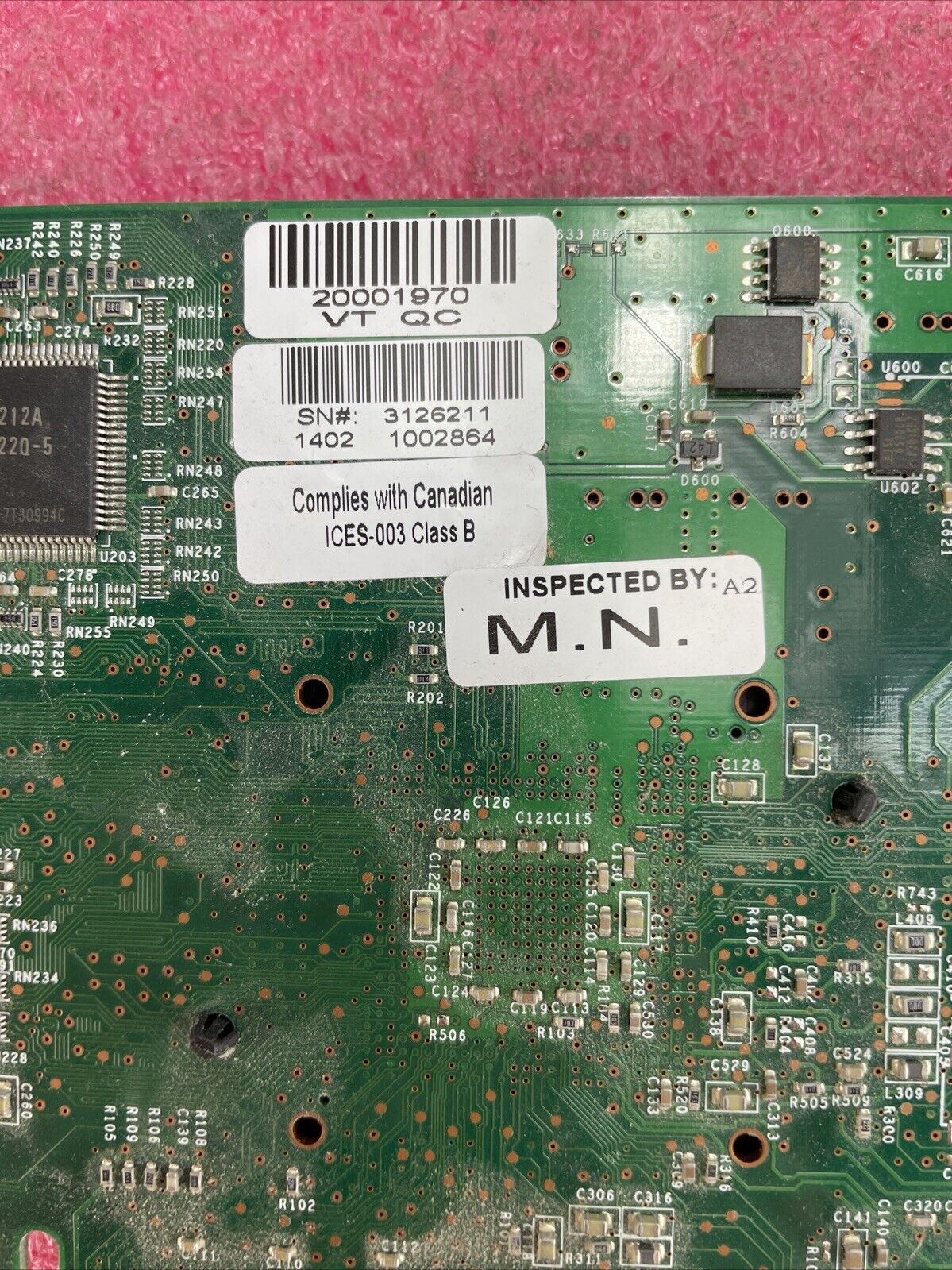 NVIDIA 32MB AGP Video Card 32mb Quadro 2 MXR 10004385 REV A