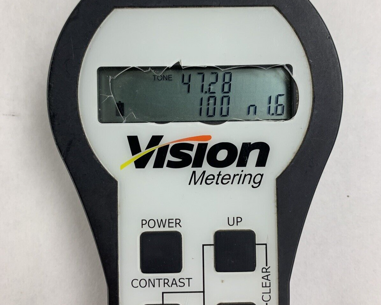 Vision Metering Sentry 900 Handheld ERT Modular Reader Powers On
