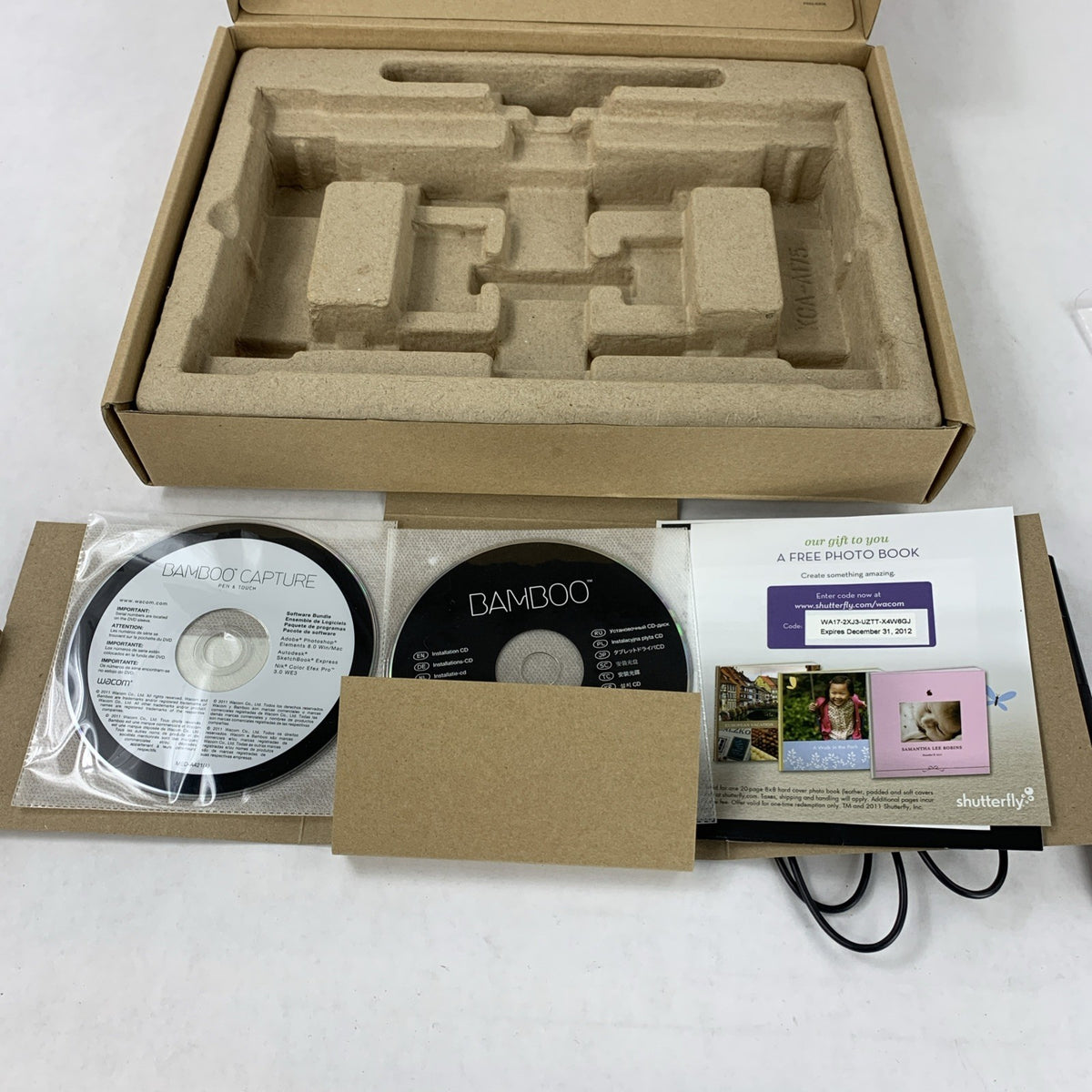 Wacom Bamboo Capture CTH470 Pen and Touch Tablet 7