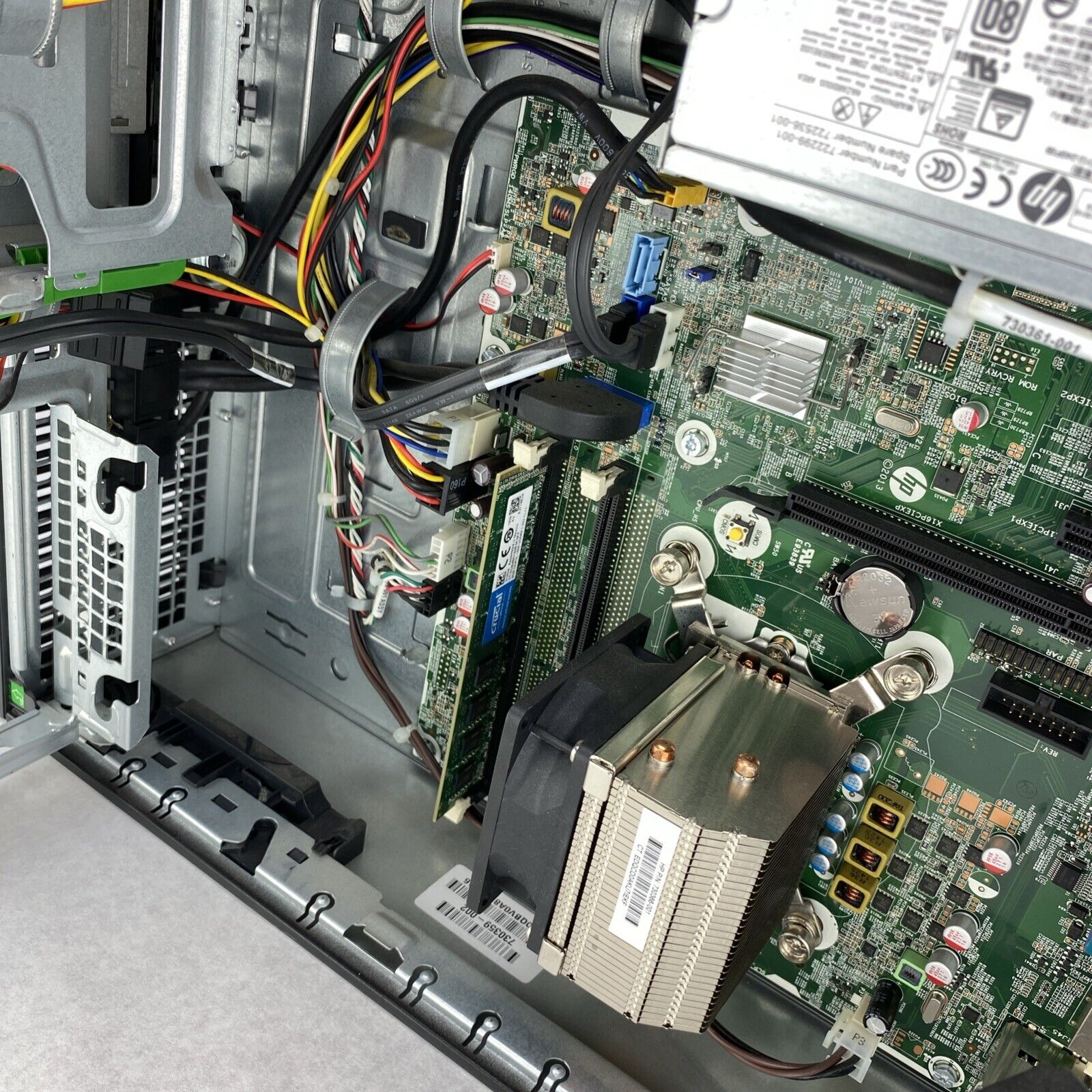 HP Prodesk 400 G1 SFF Intel Quad Core i5-4590 3.30GHz 1x8GB RAM No HDD No OS
