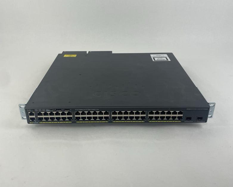 Cisco WS-C2960XR-48TS-I  V02 2X PSU 48-Port Switch - Tested