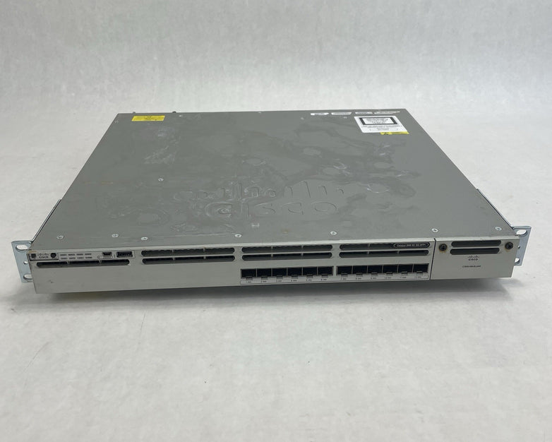 Cisco Catalyst C3850-12XS-S V02 12 Port 10GB SFP+ Fiber Tested & Reset
