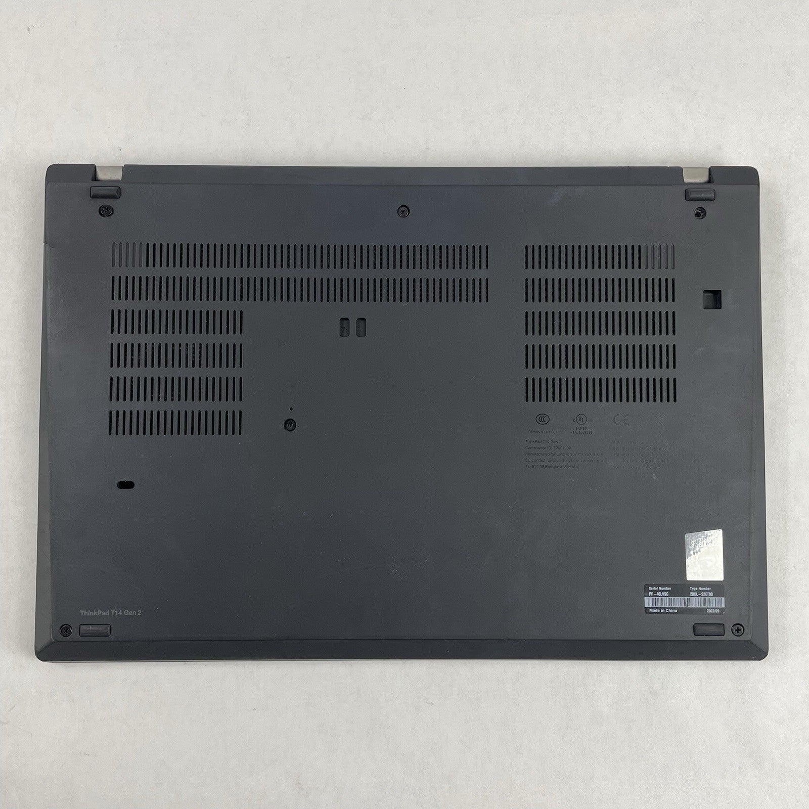 Lenovo ThinkPad T14 Gen2a 14" Ryzen5Pro 5650U 2.3GHz 16GB RAM No SSD/OS/AC- READ14