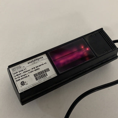 Analytikjena UVP UVG-11 UV Lamp 4-Watt 254nm 95-0016-14 Tested