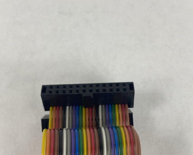 24 Pin 4ft Multi Coloured Flat Ribbon Cable Wire Lot of 5