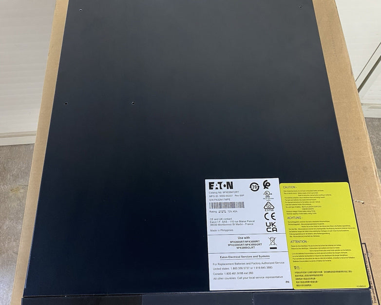 Eaton 9PXEB 9PX 72V Rack/Tower Extended Battery Module EBM 9PX Exp: 8/23