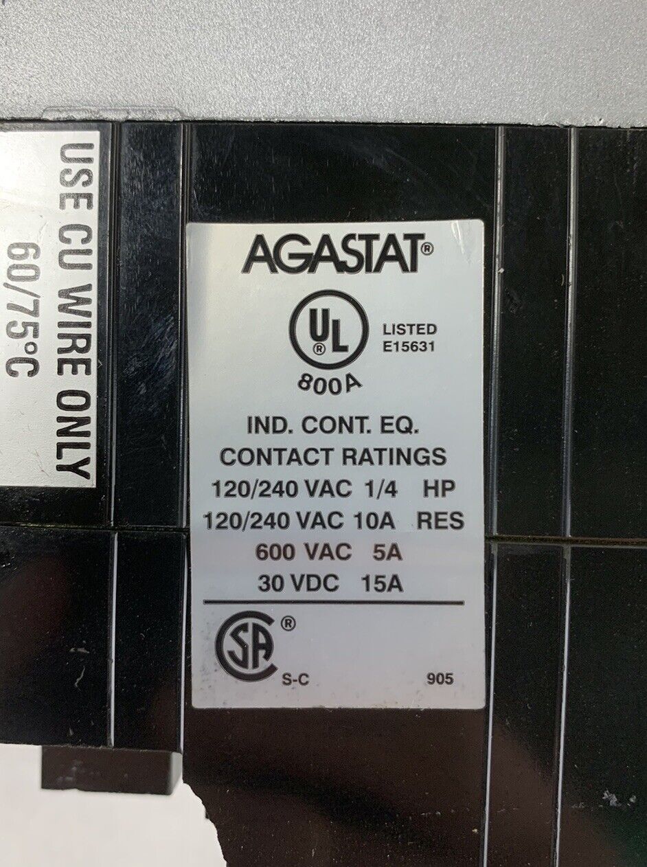 Agastat E7022SA004 Relay