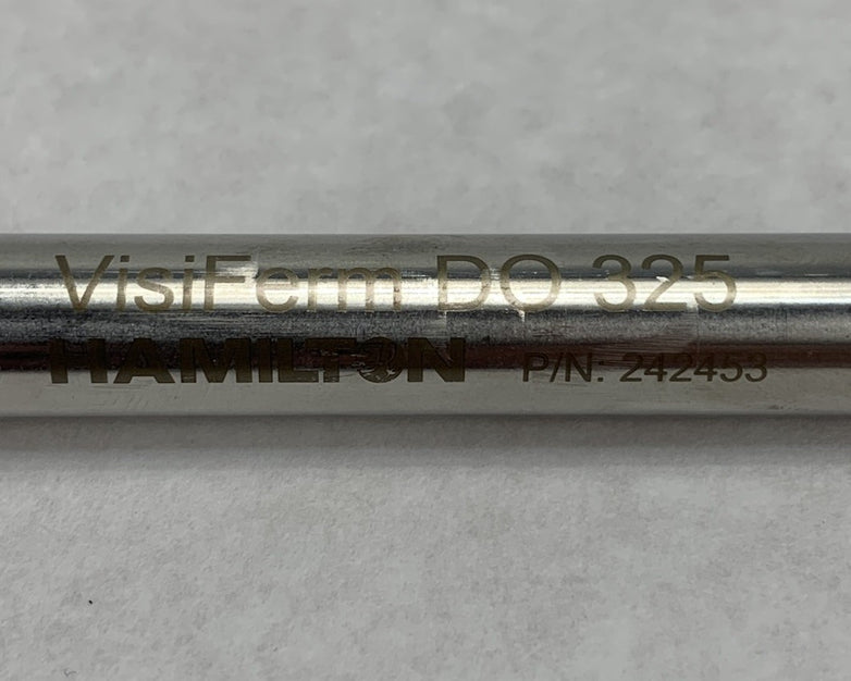 Hamilton Visifirm 242453 Heat No. 531994 DO 325 Optical Sensor w/24247 Tip Cover