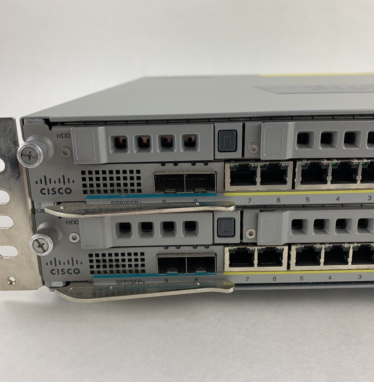 Cisco ASA 5585 8-Port Firewall Security Appliance 2x 5580-X SSP-10 Card No OS