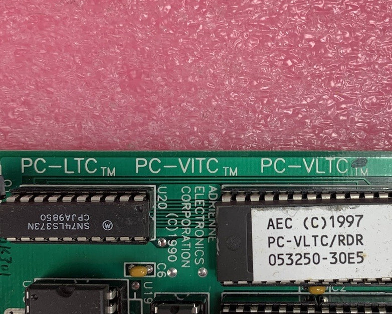 Adrienne Electronics ISA590 PC-LTC PC-VITC PC-VLTC ISA Card