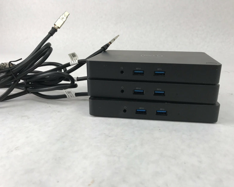 Dell K17A WD15 Docking Station Thunderbolt USB-C - Plug Cover Missing (Lot of 3)