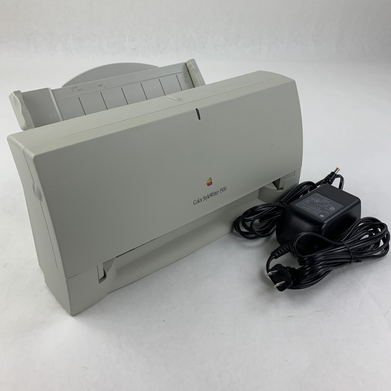 Apple M3374  Printer Vintage Color Style Writer 1500 Powers On W/ Power Supply
