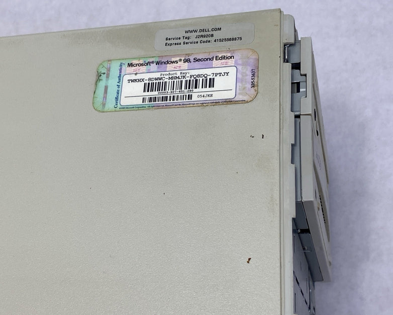 Dell Dimension XPS T700r MT Pentium III 700MHz 768MB RAM No HDD No OS