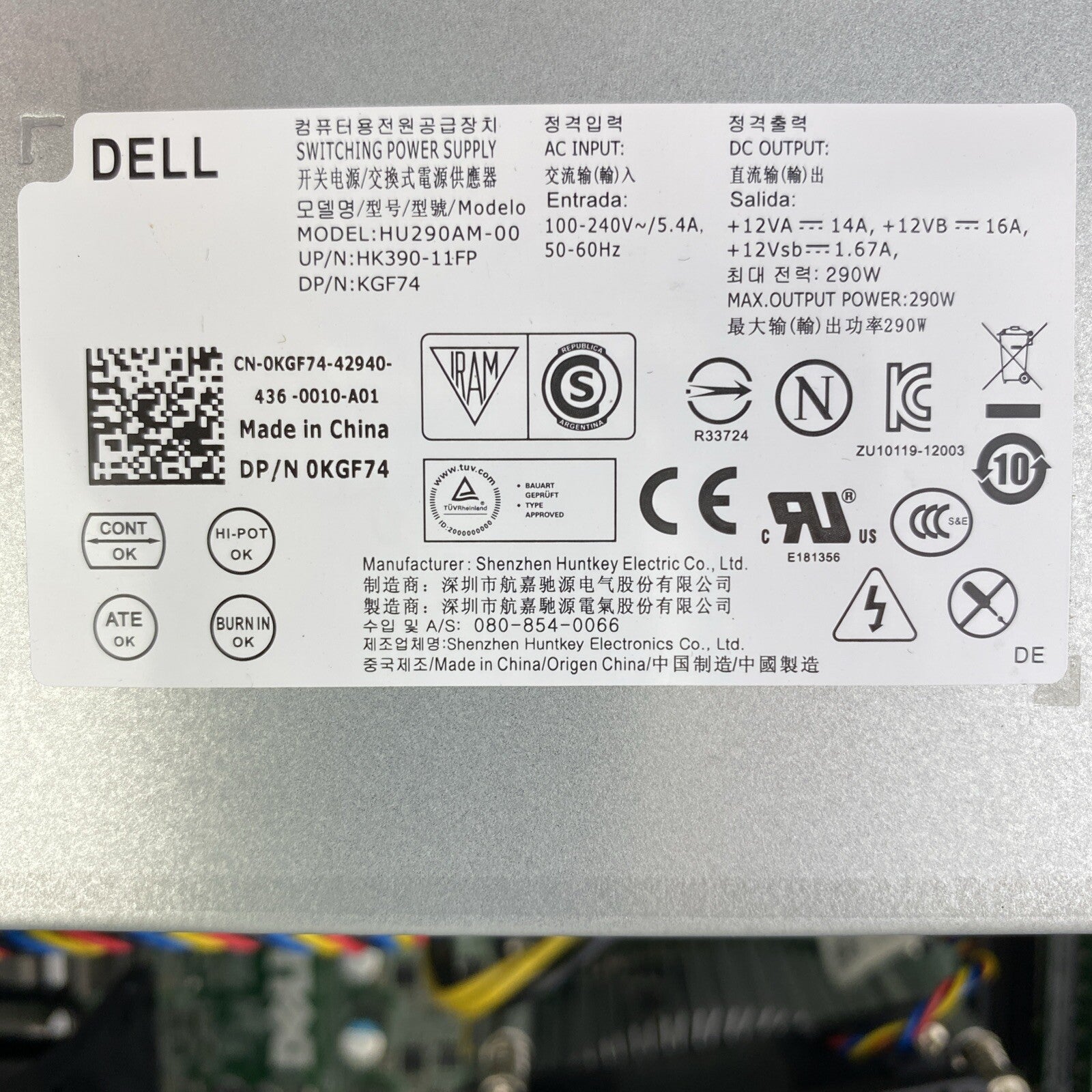 Dell Optiplex 9020 MT Intel Core i5-4570 3.20GHz 8GB RAM DVD AMD No HDD OS