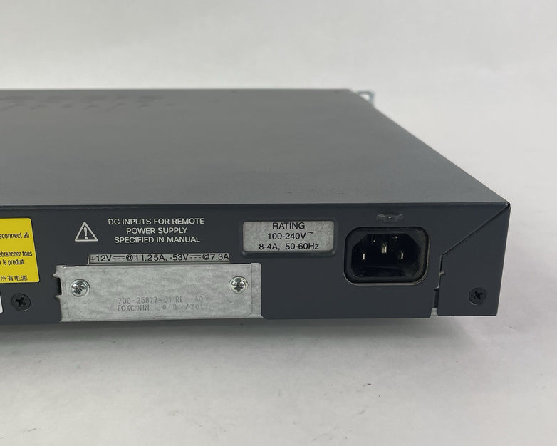 Cisco Catalyst WS-C2960X-48LPS-L V02 Tested and Reset