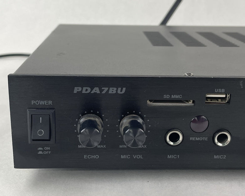 Pyle Home Amplifier Receiver 200W Digital AUX FM Antenna PDA7BU For Parts
