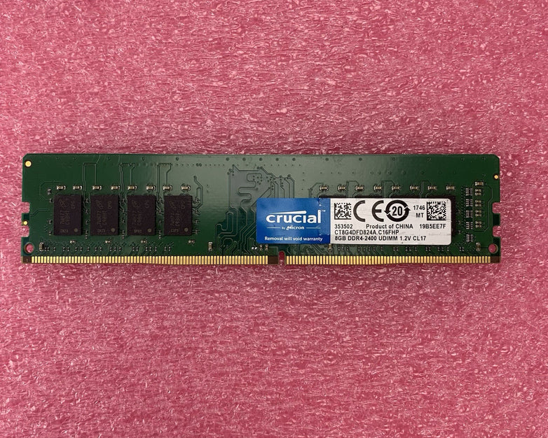 Micron Crucial CT8G4DFD824A.C16FHP DDR4-2400 8GB 1Rx8 Desktop Memory RAM