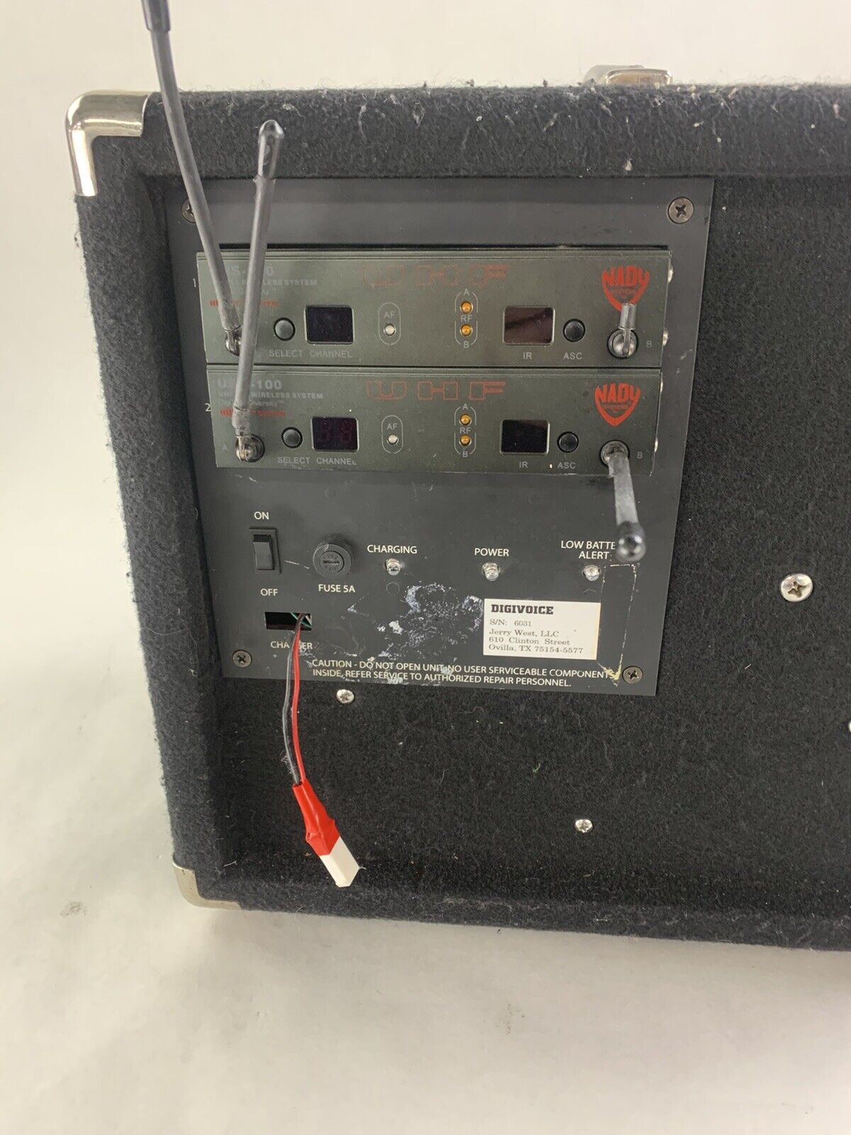 Digimet Digivoice 2 6031 Wireless PA System with Power Cord