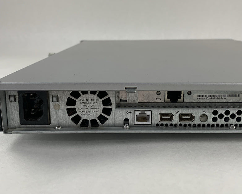 Apple Xserve G4 M8627LL/A PowerPC 7455 1.0 GHz G4 256 MB Ram No OS No HDD