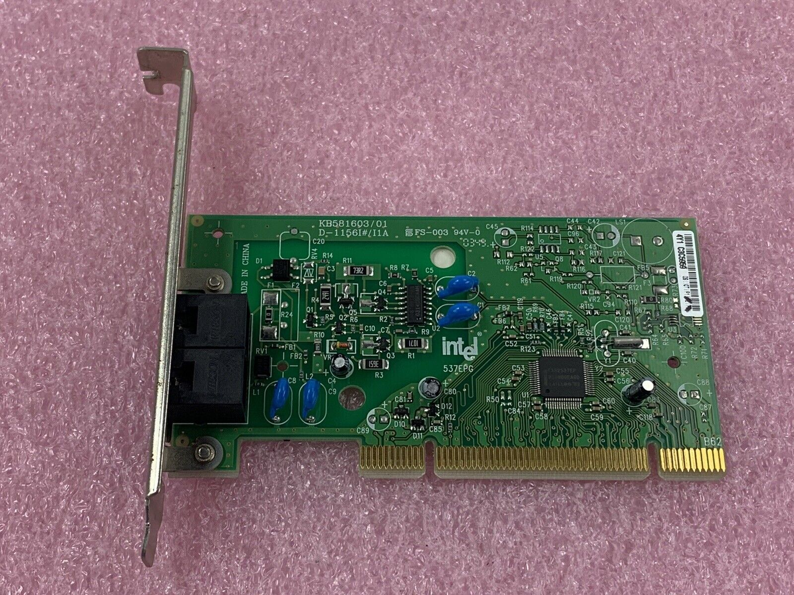 Intel 0X2749 Intel 537EPG 56K PCI Modem Card