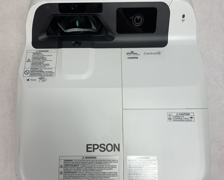 Epson PowerLite 695Wi H740A LCD Lamp Projector 2367 Lamp Hours - No Remote
