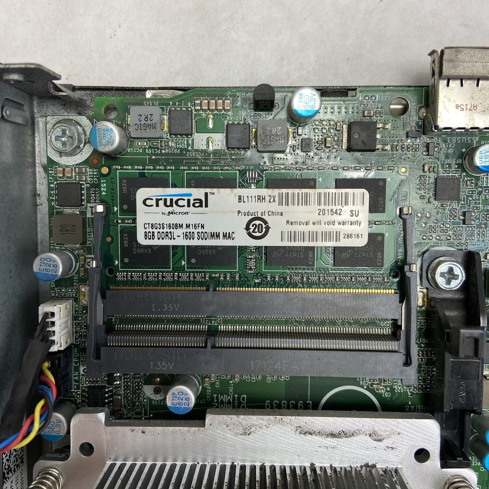 Dell Optiplex 3040 MFF Intel Core i3-6100T 3.2GHz 8GB RAM No AC/HDD/OS12