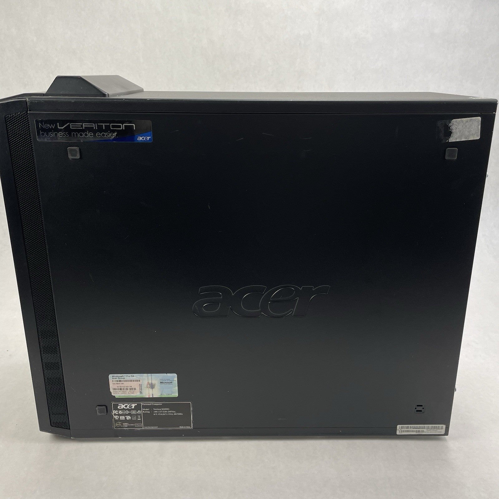Acer Veriton M4800 Dual Core 5400 2.70 GHz 2 GB Ram No HDD No Os
