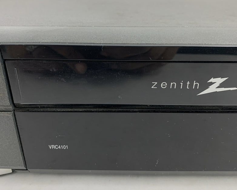 Zenith VRC4101 Mono VHS VCR Video Cassette Recorder - No Remote - Power Tested