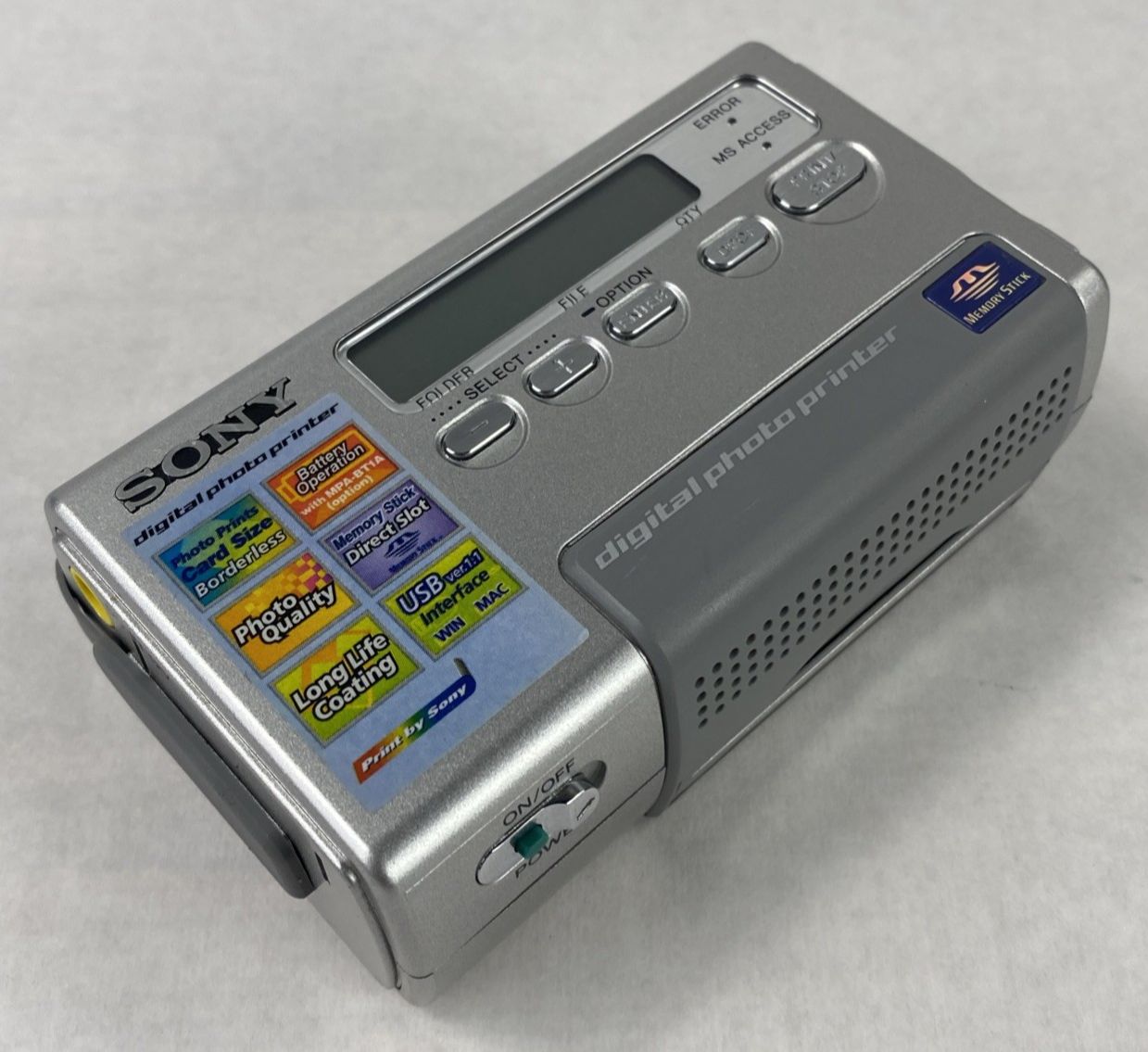 Sony DPP-MP1 Digital Photo Printer - Parts or Repair