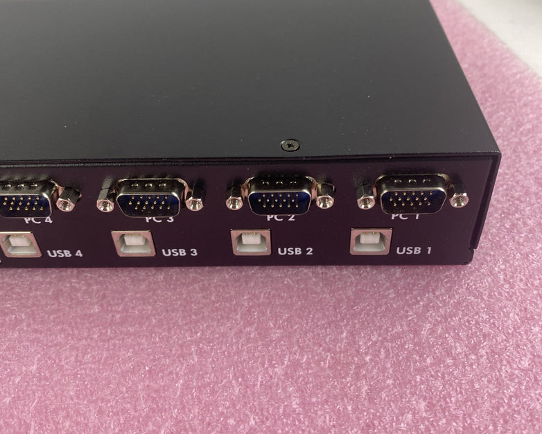 Star Tech SV431USB 4 Port KVM Switch No Power Adapter Or Cables