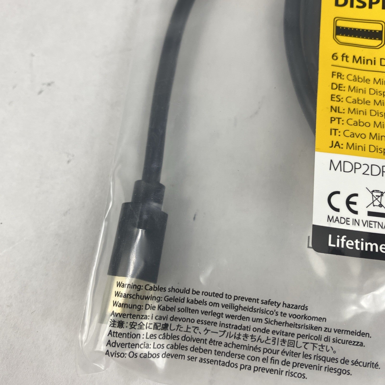 StarTech Displayport Cable 6ft Mini DisplayPort Cable Lot of 44
