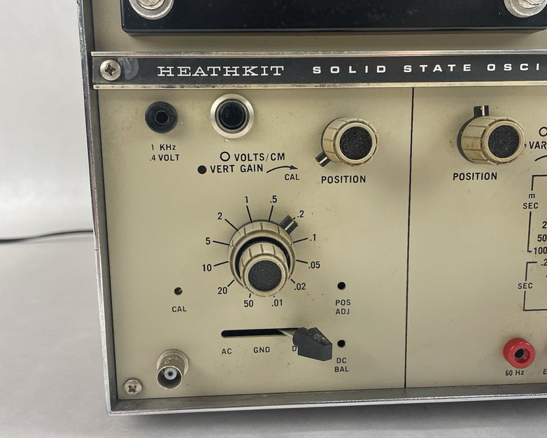 Heath 10-104 Oscilloscope Missing Grid Parts Or Repair