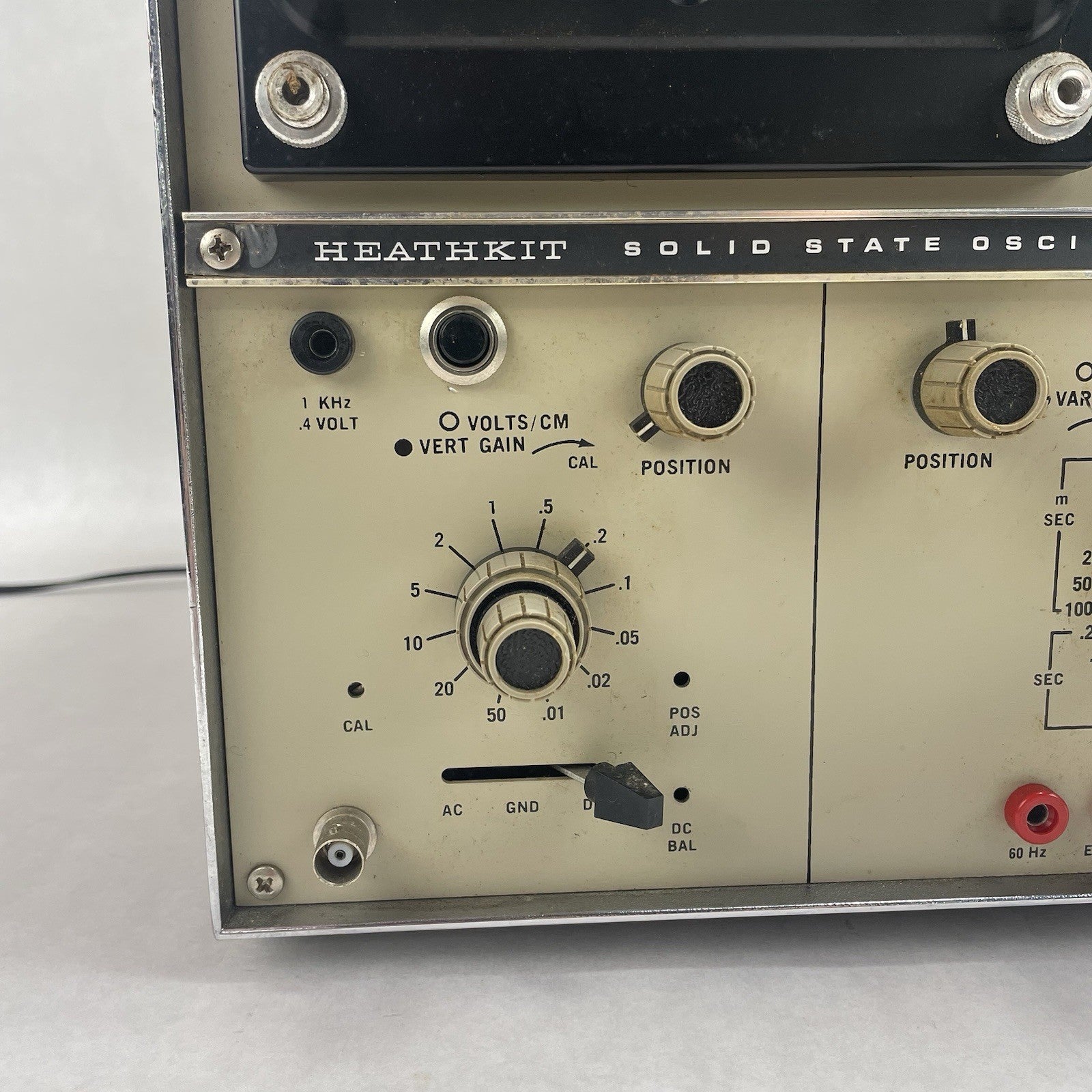 Heath 10-104 Oscilloscope Missing Grid Parts Or Repair4