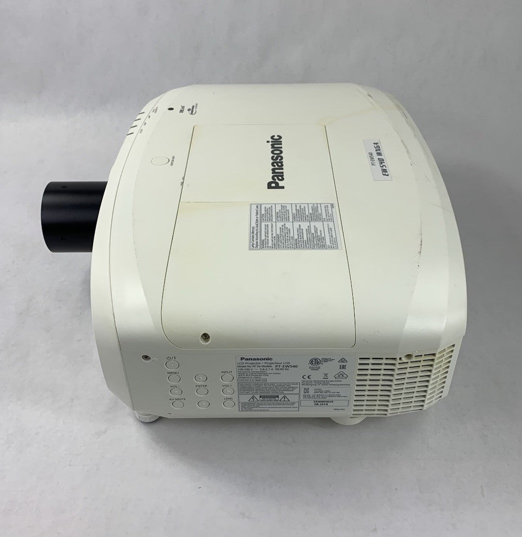 Panasonic PT-EW540 LCD Projector No Cords No Remote