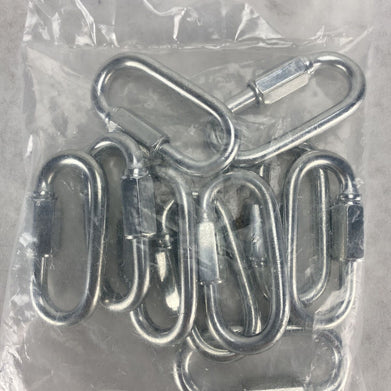 Quick Link 6mm 1/4" 0.25" Chain Zinc Plated Steel (Lot of 10)