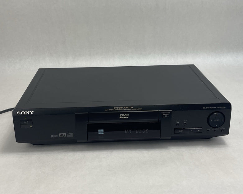 Sony DVP-S330 DVD/CD/Video Player Tested