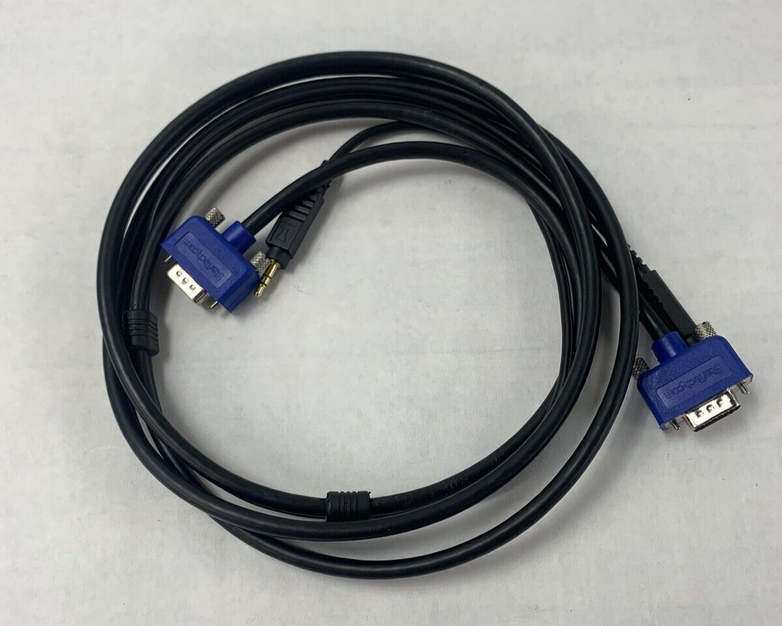 Lot 2 Startech 6ft High Resolution VGA HD15 Video Monitor Cable Male-Male