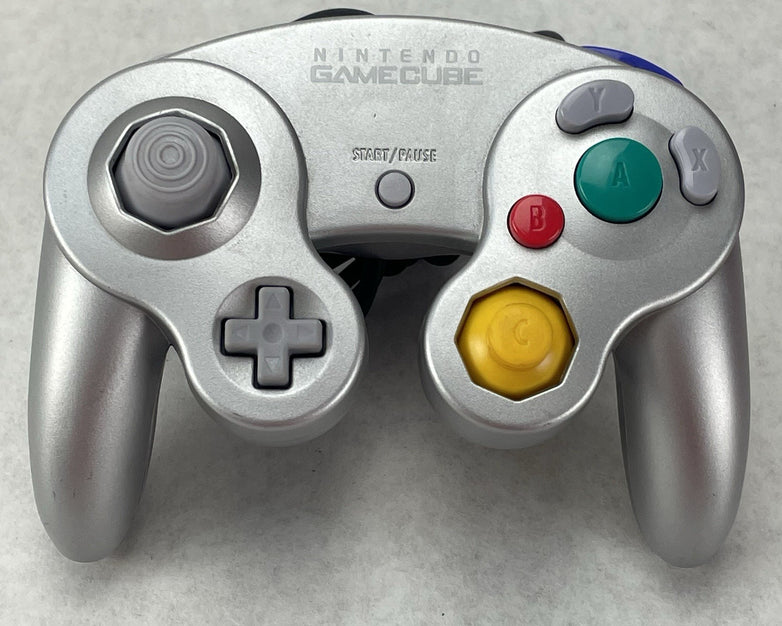 Nintendo DOL-003 GameCube Controller Silver OEM Tested