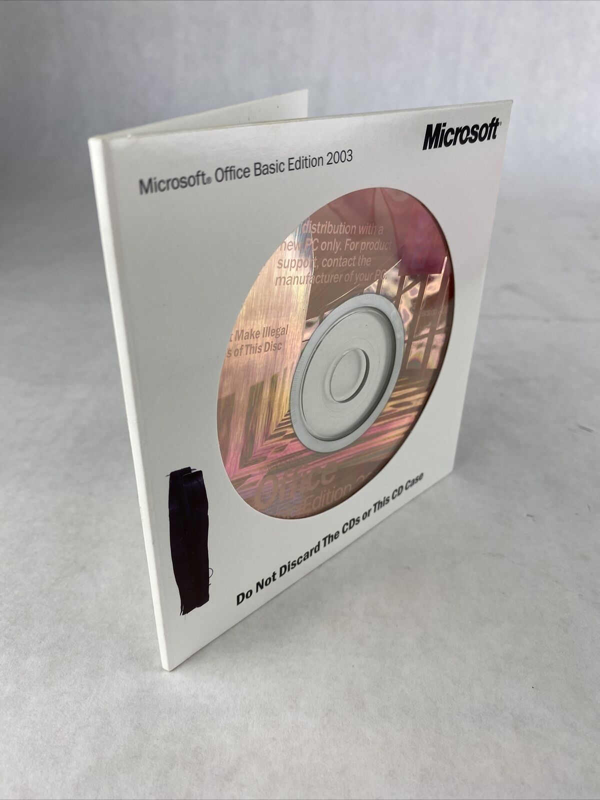 Microsoft Office 2003 MS Basic Edition Full English for Dell 0T1613 (Lot of 5)