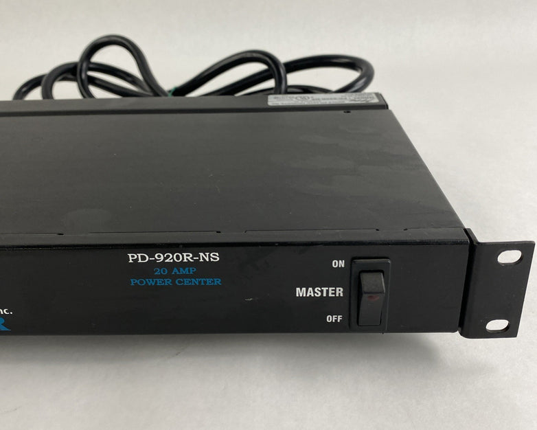 Middle Atlantic PD-920R-NS 20 AMP Power Center 8 Outlet