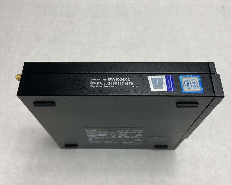 Dell Optiplex 3060 Micro Intel Core i5-8500T 2.1GHz 8GB RAM No HDDOSAC