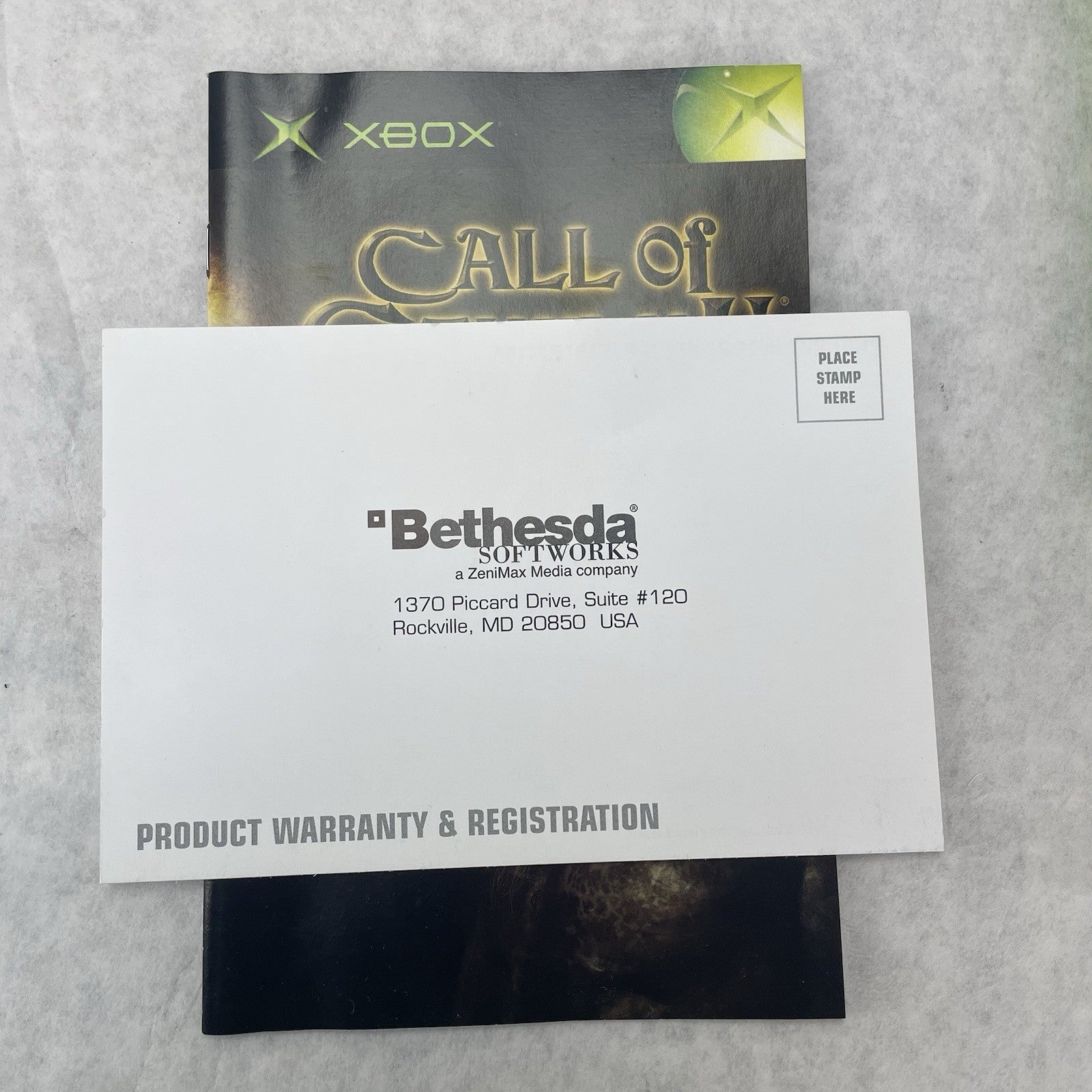 Call of Cthulhu Dark Corners of the Earth Xbox Complete CIB8