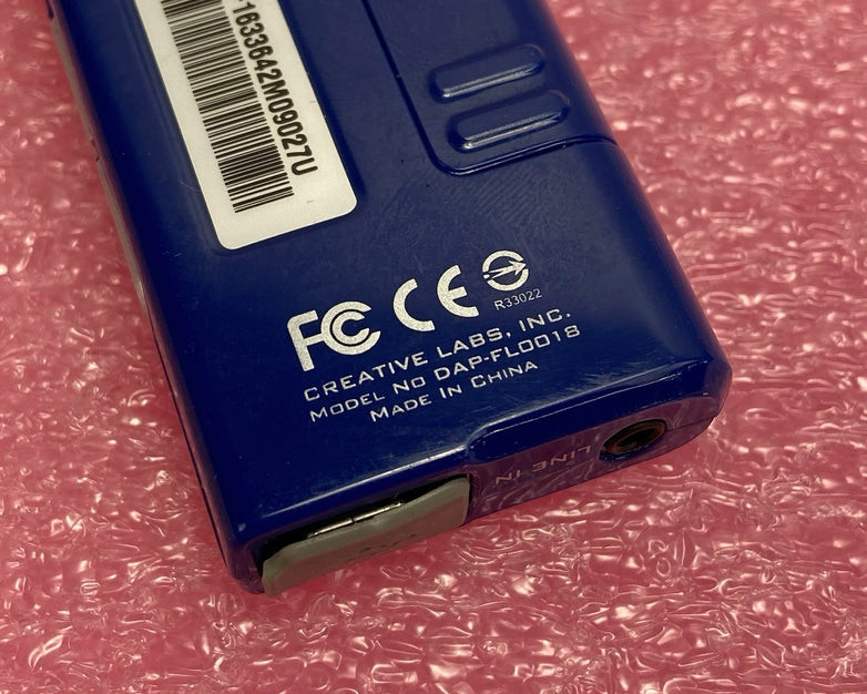 Creative Labs ZEN Nano Plus 1GB Blue MP3 Radio Memo Recorder DAP-FL0018
