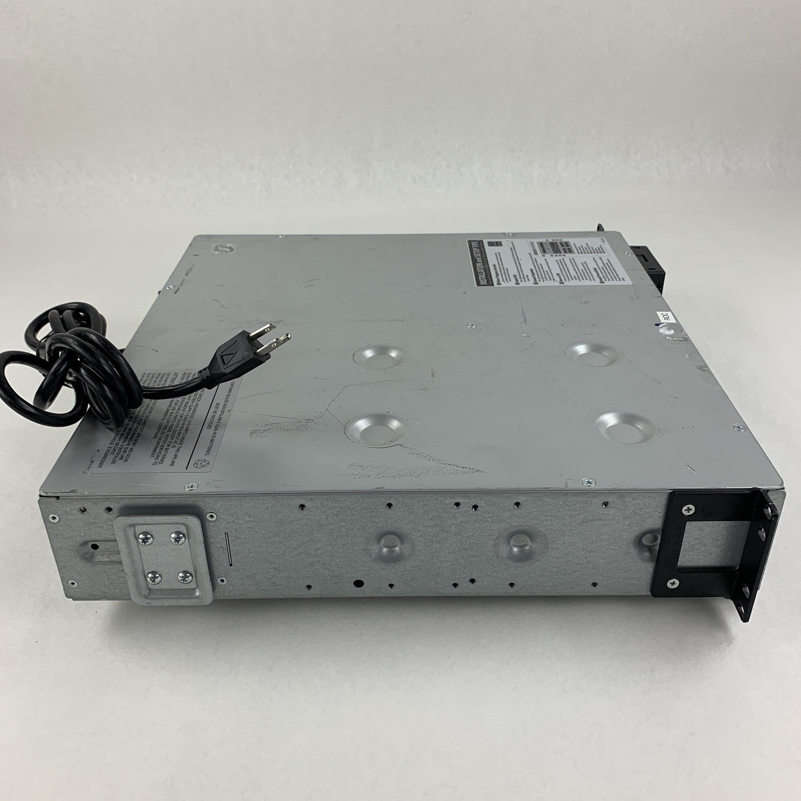 APC SMT1000RM2U Smart UPS Back Up Tested W/ AP9630 No Batteries No Faceplate