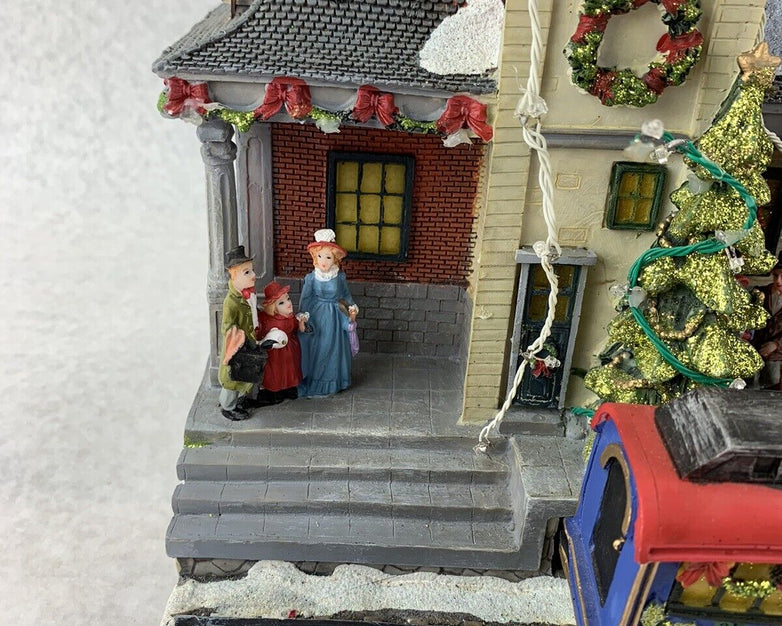 Vintage Hometown Timeless Moments Christmas Train Station