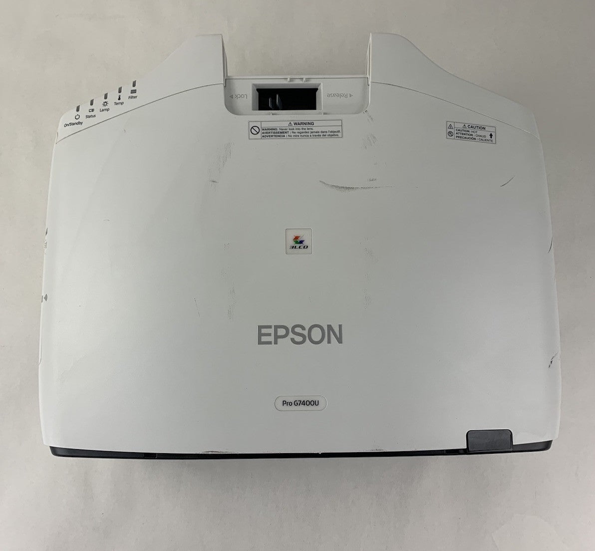Epson Pro G7400U H762A 3LCD Projector - Parts or Repair6